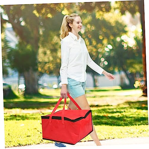 SOLUSTRE 1pc Bag Thermal Bags for Cold and Hot Food Delivery Bag Insulated Coffee Carrier Bag Insulated Tote Bags Coffee Chiller Insulated Lunch Tote Coffee Container Bag for Bento Portable