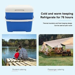 Fresh Keeping Box, 13.8L Widen Handle 76 Hours Refrigerate Insulation Box Thickened Material for Traveling