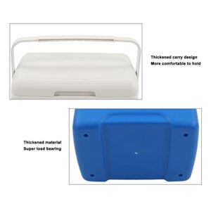 Fresh Keeping Box, 13.8L Widen Handle 76 Hours Refrigerate Insulation Box Thickened Material for Traveling