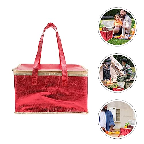 Cake Decorations Insulated Food Delivery Bag Cooler Bags Keep Food Warm Catering Therma for Beverages Grocery Pizza Cold and Hot Food Transport Insulated Bag