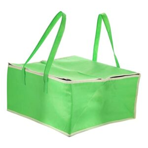 ultechnovo 1pc bag grocery bags insulated bags for food transport cooler bags insulated pizza carrier bag car cooler car food camping tote take-out insulated bag bento handled bag lunch bag