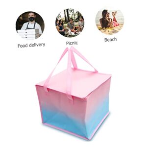 ULTECHNOVO Cake Insulation Bag Lunch Bag Cooler Decorative Outdoor Decor Camping Decor Food Transport Hot Food Bag Food Delivery Bag Portable Insulation Bag Folding Thermal Pouch Grocery Bags