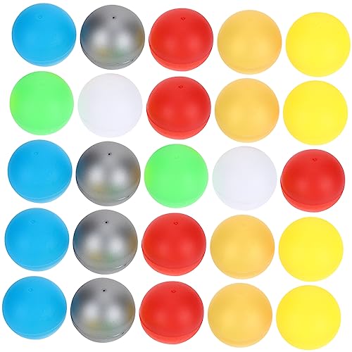 TOYANDONA 50pcs Lottery Ball Vending Machines Alphabet Toys Candy Vending Machines Fillable Ornament Candy Toys The Toy Party Activity Props Lottery Balls for Entertainment Plastic Capsules