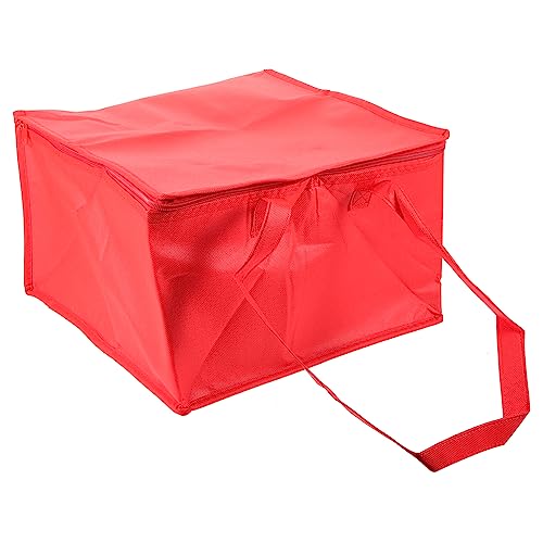 INOOMP Zip Ties Outdoor Insulation Zip Ties Outdoor Insulated Insulated Delivery Delivery for Hot Food Aluminum Tote Lunch Packing Non-woven Fabric Insulated Lunch Delivery Bag