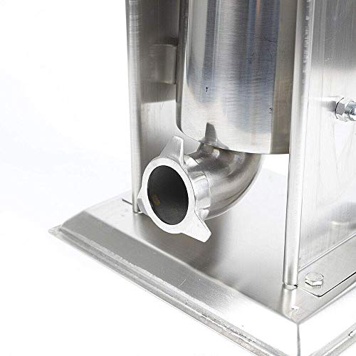 Commercial Manual Churro Maker with 5L Tank, Stainless Steel, 4 Nozzles, Vertical, 26X12X2.2 Inches - Ideal for Restaurants and Bakeries