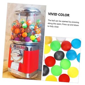 NOLITOY 50pcs Lottery Machine Props Pong Balls Number Ball Vending Machine Vending Machines Filler Lottery Free Throw Small Colored Ball Candy Beer Lottery Ball Game Ball Letter