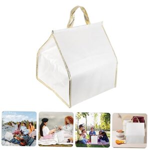 HEASOME Tote Bags Packing Insulation Bags Insulated Bag Tote Bags Nonwoven Peritonealwaterproof Large Cooler Bag Delivery Bag Insulated Food Bag Portable Poon Catering Bag Insulated Bag