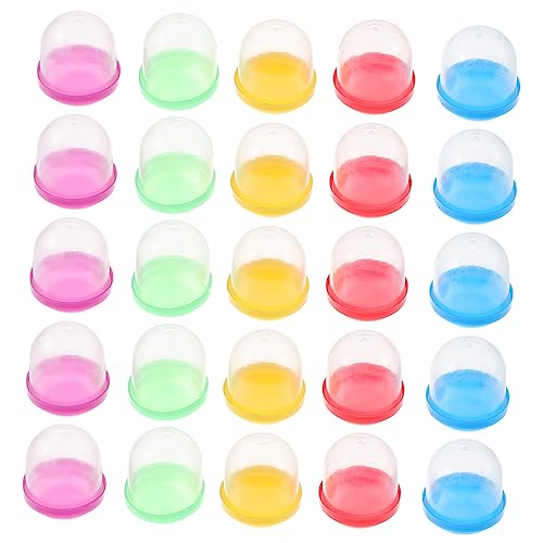 CIMAXIC 50Pcs plastic container a vending machine vending machines basket gift clear container basket filler plastic playes Plastic Ball Decor funny Fillable Balls bulk Storage Box