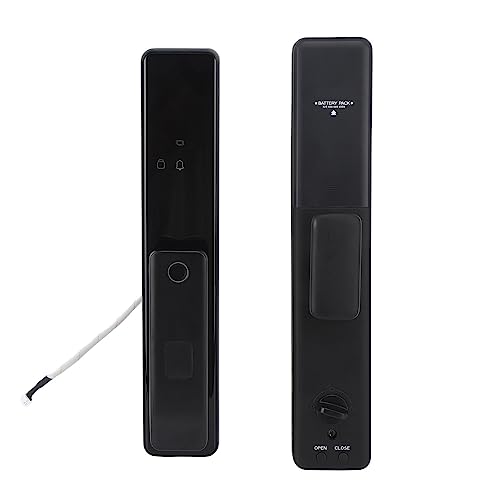 Smart Entry Lock with Fingerprint Password IC Card Mechanical Key Mobile Phone Unlock Keyless Electronic Lock for Home Door