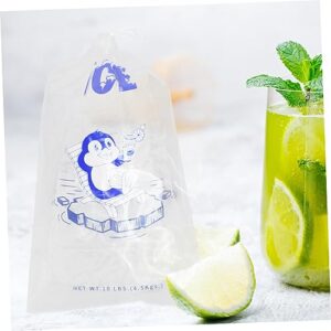 Portable Refrigerator portable refrigerator ice bag plastic ice cubes 50pcs Plastic Ice Cubes