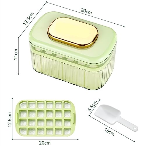 SOOVI Ice Buckets Press Type Ice Cube Maker Ice Box Tray Food Grade Kitchen Gadget Ice Bucket Ice Ball Mould For Quick-freeze