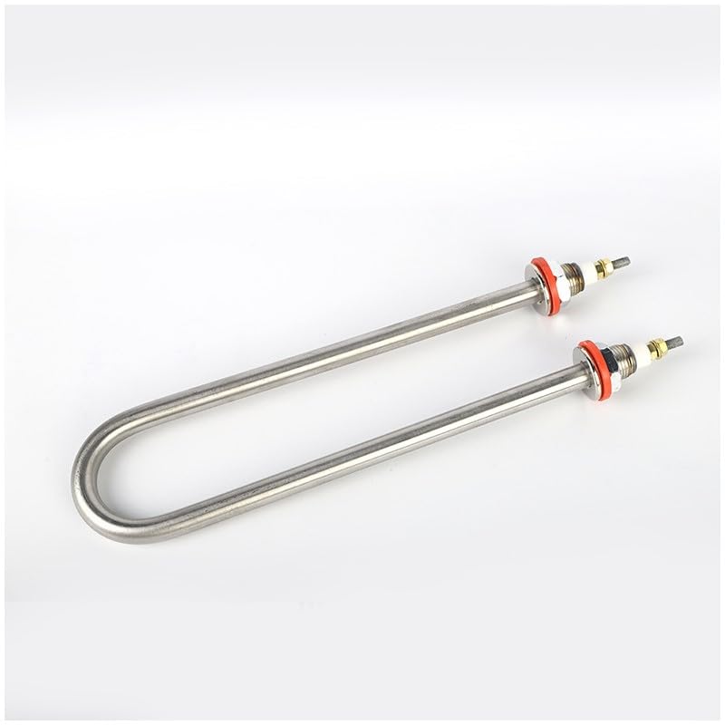 U Shape Rice Steamer Heating Pipe, M16 220V/1KW Immersion Heater Element 304 Stainless Steel Heating Element for Water Tanks Rice Steamer Towel Cart