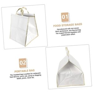 BESPORTBLE Tote Bags Packing Insulation bags tote bags thermal bags for cold and hot food cooler bags insulated catering bags large cooler bag thicken delivery bag Phnom Penh