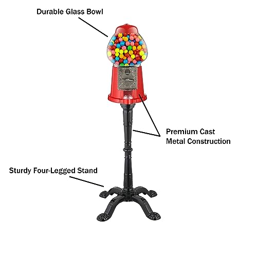 15" Vintage Candy Gumball Machine