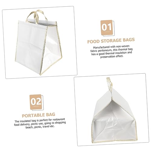 INOOMP Tote Bags insulated delivery bag heighten insulated bag ice bag nonwoven peritonealwaterproof Packing Insulated Bag