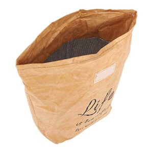 Kraft Paper Lunch Bag, Environmentally Friendly, Lightweight and Tearproof