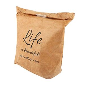 Kraft Paper Lunch Bag, Environmentally Friendly, Lightweight and Tearproof