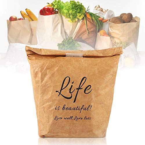 Kraft Paper Lunch Bag, Environmentally Friendly, Lightweight and Tearproof