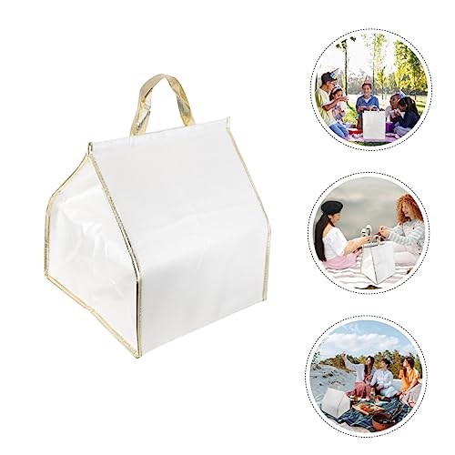 Kisangel Tote Bags Packing Insulation bags tote bags cooler bags insulated delivery bag catering bag thermal bag pizza bird's nest storage bag food nonwoven peritonealwaterproof