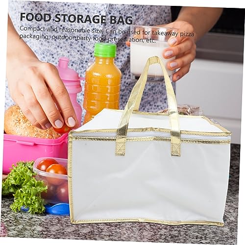 Baluue Cake Insulation Bag Pizza Delivery Bags Groceries Insulated Shopping Bags Insulated Basket Tote Bags Tote Backpack Tote Food Storage Bag Thermal Food Bag Food Pouch