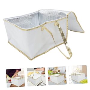 Baluue Cake Insulation Bag Pizza Delivery Bags Groceries Insulated Shopping Bags Insulated Basket Tote Bags Tote Backpack Tote Food Storage Bag Thermal Food Bag Food Pouch