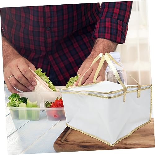 Baluue Cake Insulation Bag Pizza Delivery Bags Groceries Insulated Shopping Bags Insulated Basket Tote Bags Tote Backpack Tote Food Storage Bag Thermal Food Bag Food Pouch