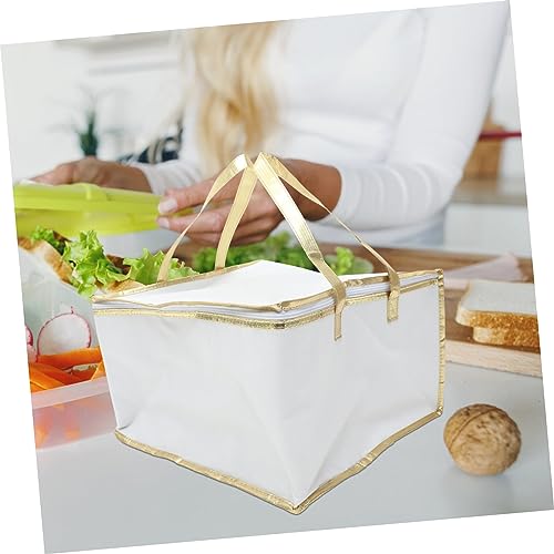 Baluue Cake Insulation Bag Pizza Delivery Bags Groceries Insulated Shopping Bags Insulated Basket Tote Bags Tote Backpack Tote Food Storage Bag Thermal Food Bag Food Pouch