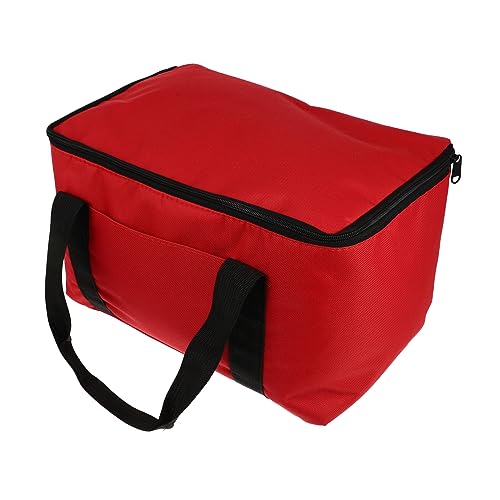 Baluue Pizza Cake Insulation Camping Heater Packing Bags for Suitcases Shopping Bags for Groceries Hot Food Delivery Bags Insulated Food Delivery Bag Insulated Pizza Delivery Bags Red Car
