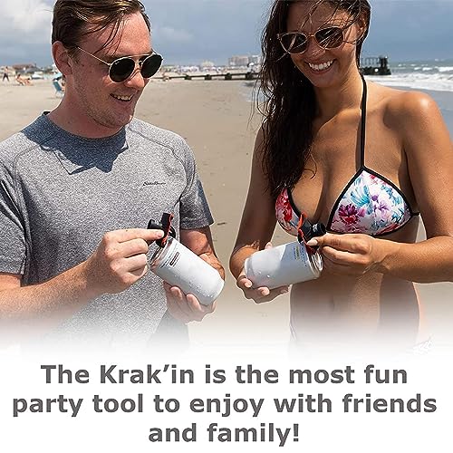 Innovative Shotgun Tool with Built, Multifunctional Kraken Shotgun Tool, Beer Can Shotgun Opener, Keychain Design, for Men, Women, Party & Gifts