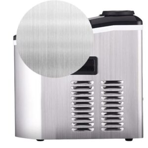 Electric Automatic Ice Maker Commercial Coffee Shop Bar Mini Round Block Making Machine