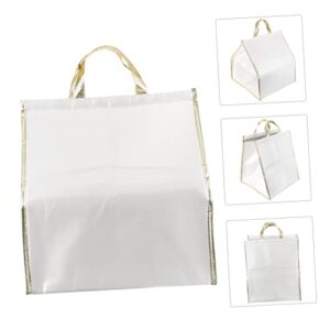 Insulated Cooler Bag Insulation Bags Portable Ice Pack Cooler Ice Packs Grocery Shopping Bags Reusable Grocery Bags Cake Carrier Bag Nonwoven Peritonealwaterproof Food Bag