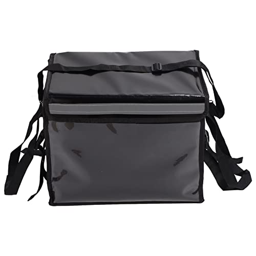 YOUTHINK Waterproof Multi Layer Design Large Capacity Food Delivery Bag with Cushioning Effect, Internal Support Structure for Backpack, Oxford Cloth, Resin, 10L Capacity