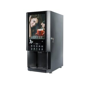 ecorte coffee vending machine commercial coffee maker instant coffee machine full-automatic cold hot beverage dispenser (color : refrigerable 110v)