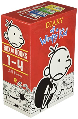 Diary of a Wimpy Kid Box of Books 1-4