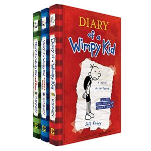 diary of a wimpy kid: 3-book bundle (hardcover)