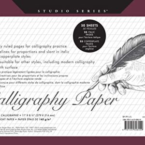 Studio Series Calligraphy Paper Pad: 50 Sheets