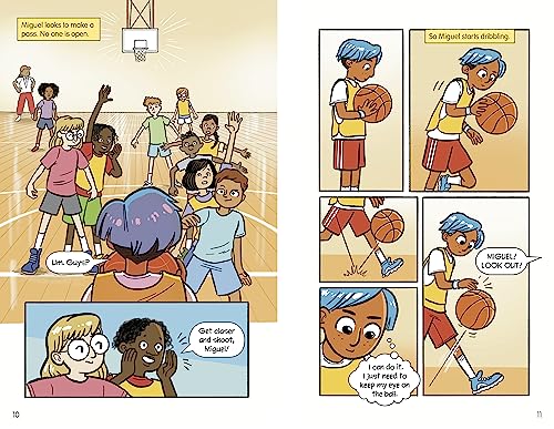 Dribble Trip Up: A Basketball Graphic Novel (Slam Dunk Graphics)