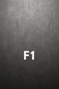 f1: motivational notebook, journal, diary, (110 pages, line , 6 x 9)