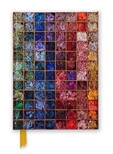 royal school of needlework: wall of wool (foiled journal) (flame tree notebooks)