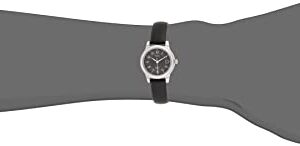 Timex Women's T29291 Porter Street Black Leather Strap Watch