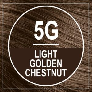 Naturtint Permanent Hair Color 5G Light Golden Chestnut (Pack of 1), Ammonia Free, Vegan, Cruelty Free, up to 100% Gray Coverage, Long Lasting Results