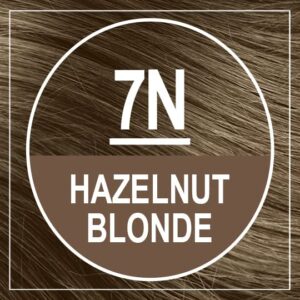 Naturtint Permanent Hair Color (Pack of 1), Ammonia Free, Vegan, Cruelty Free, up to 100% Gray Coverage, Long Lasting Results (7N Hazelnut Blonde)