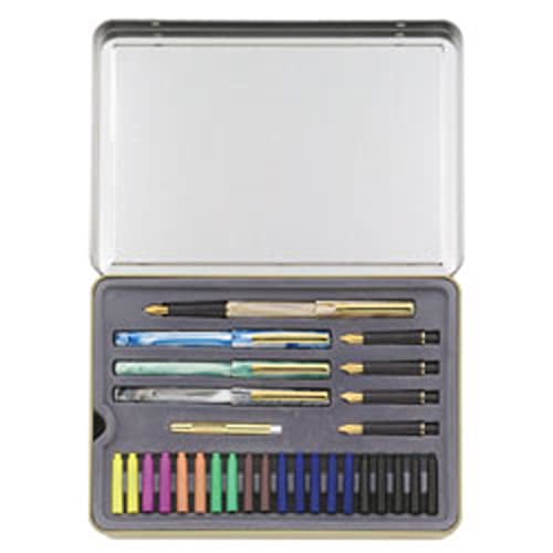 STAEDTLER calligraphy pen set, ideal for all skill levels, 899 SM5, Assorted, 33 Piece Set