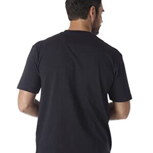 Wrangler RIGGS WORKWEAR Men's Big & Tall Pocket T-Shirt, Navy, Large Tall