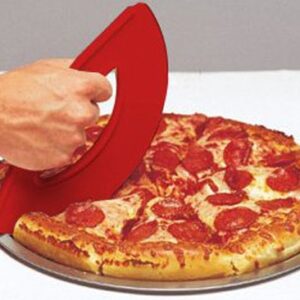 Rock'n Roll Pizza Cutter Red