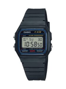 casio f91w-1 classic resin strap digital sport watch