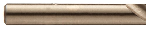 Chicago Latrobe 1U202 550 Series Cobalt Steel Jobber Length Drill Bit Set with Metal Case, Gold Oxide Finish, 135 Degree Split Point, Wire Size, 60-piece, #60 - #1