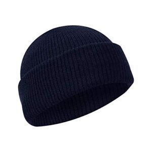 rothco genuine u.s.n. wool watch cap, navy blue