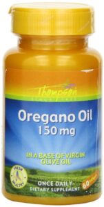 thompson oregano oil, softgel (btl-plastic) 150mg 60ct