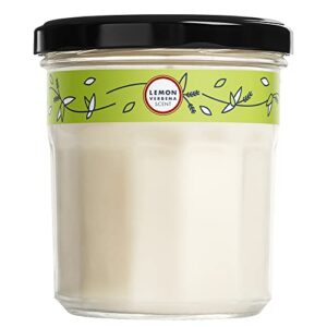 mrs. meyer's soy aromatherapy candle, 35 hour burn time, made with soy wax and essential oils, lemon verbena, 7.2 oz